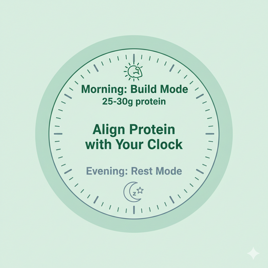 Circadian Rhythms & Protein: Align Your Nutrition with Your Biology (Women 40+)
