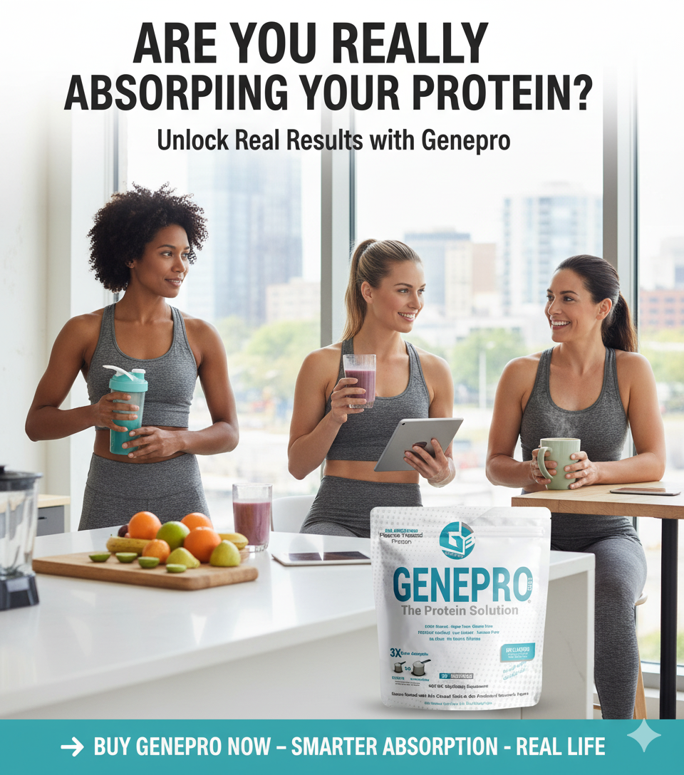 New Science, Better Protein: Genepro Helps You Get More from Every Scoop