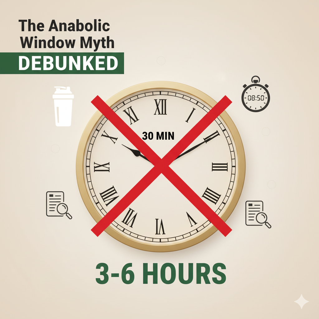 Debunking the 30-Minute Anabolic Window Myth