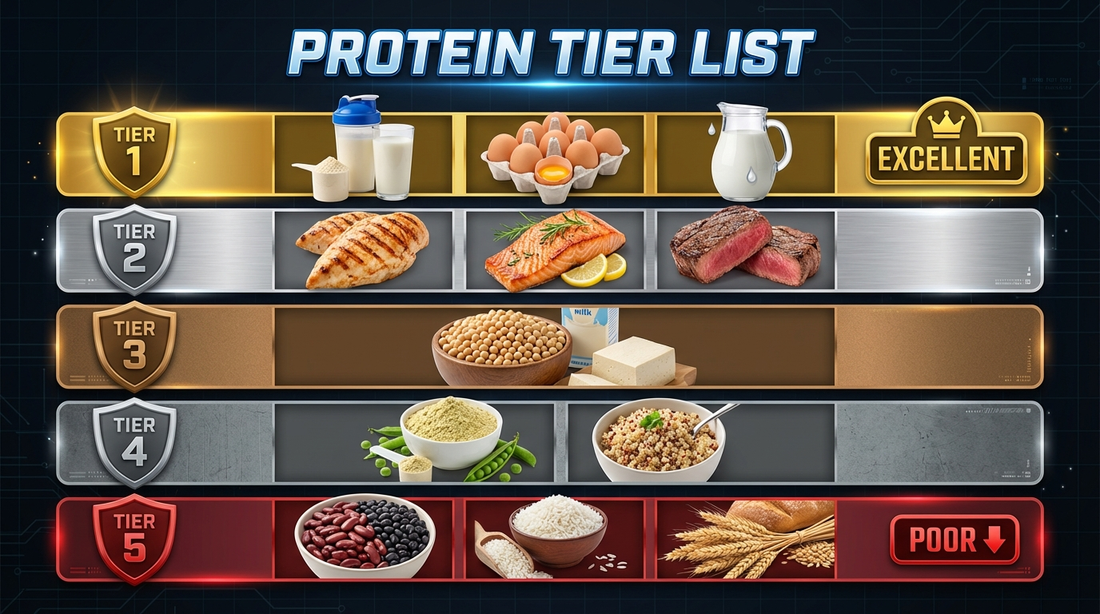 The Definitive Protein Tier List for Women Over 40: What to Eat for Maximum Results
