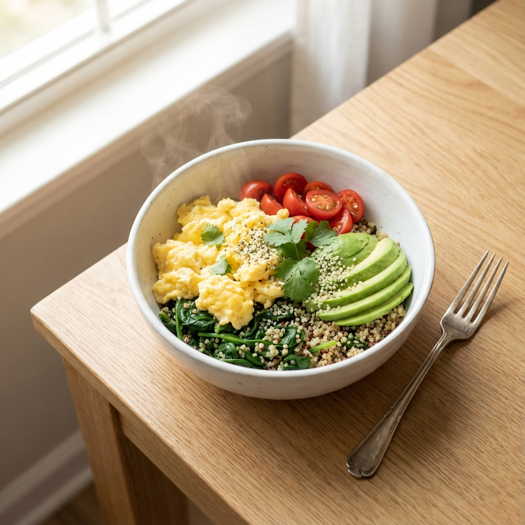 High-Protein Breakfast Power Bowl (42g Protein)