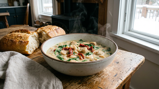 Creamy Tuscan White Bean Soup