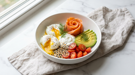 New Year's Day High-Protein Brunch Bowl - 42g Protein Without the Guilt
