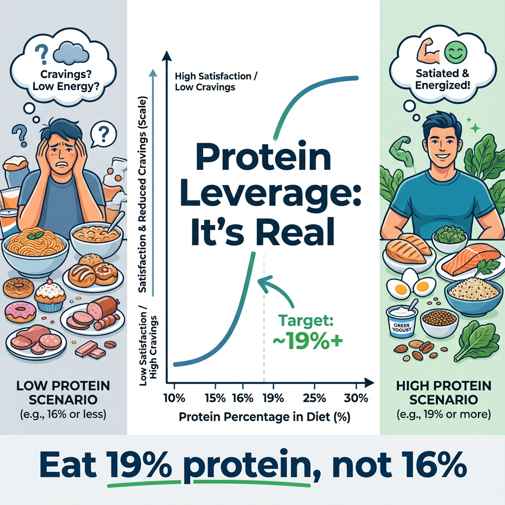 The Protein Leverage Hypothesis: Why You Gain Weight During Menopause