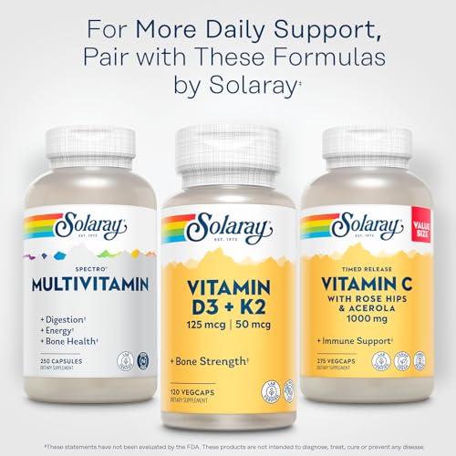 SOLARAY Spectro Multivitamin, No Iron Cal/Mag, Digestive Enzymes