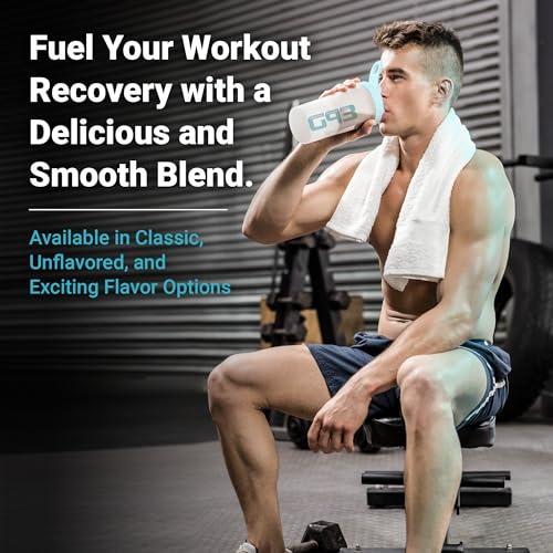 Genepro Unflavored Protein Powder - New Formula - Lactose-Free, Gluten-Free, & Non-GMO Whey Isolate Supplement Shake